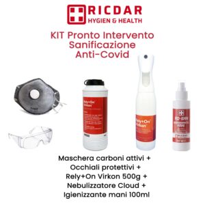 PISAC-19 kit pronto intervento sanificazioni anticovid-19